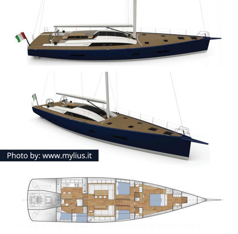 Mylius Yachts Mylus 76DS 22E95 Deck Saloon