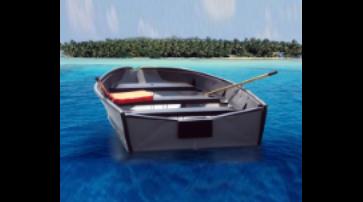 Barca porta bote alpha 12 + Mercury 6 cv 2016